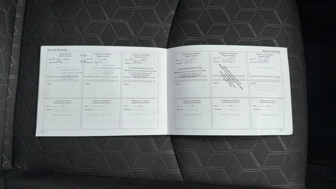 2020 Mitsubishi ASX Mr (2WD), Automatic, 48699 km, Service History