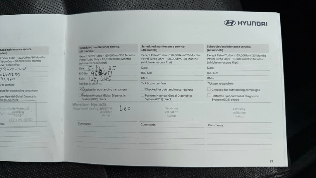2017 Hyundai Tucson Active X (FWD), Automatic, 111373 km, Service History