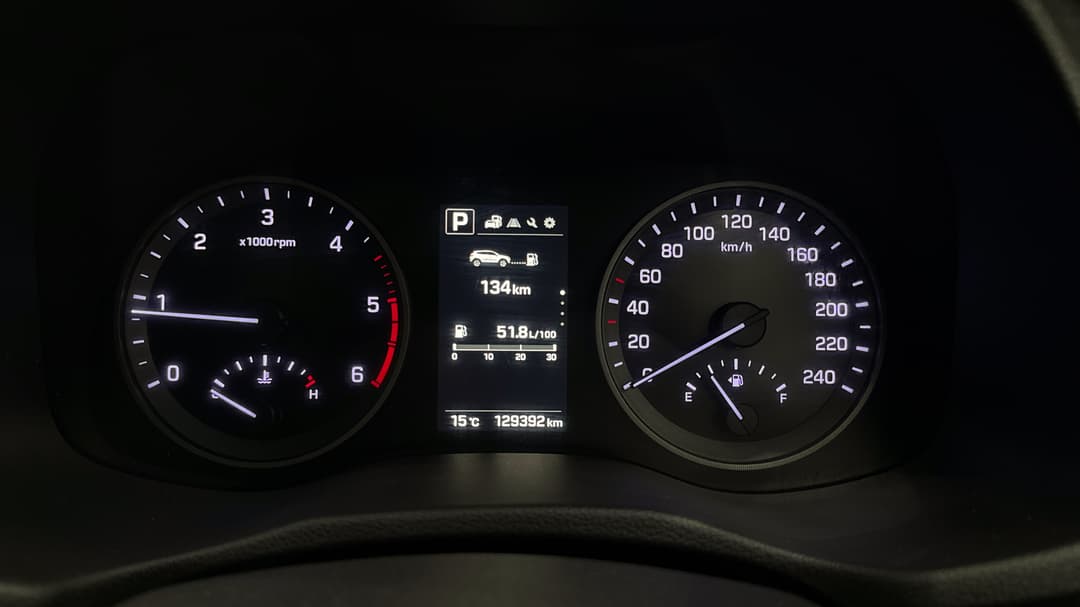 2015 Hyundai Tucson Highlander R-series (AWD), Automatic, 129392 km, Odometer View