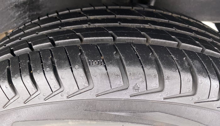 2019 Datsun Redi Go A, Petrol, Manual, 66,542 km, Left Rear Tyre Tread