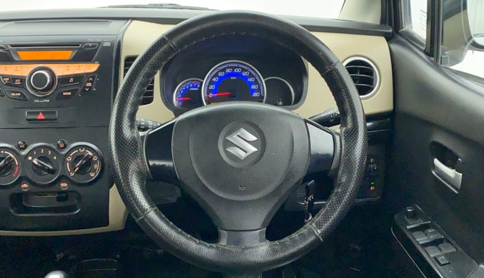2018 Maruti Wagon R 1.0 VXI AMT, Petrol, Automatic, 33,011 km, Steering Wheel Close Up