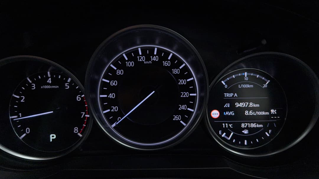 2022 Mazda CX-9 Touring (FWD), Automatic, 87186 km, Odometer View