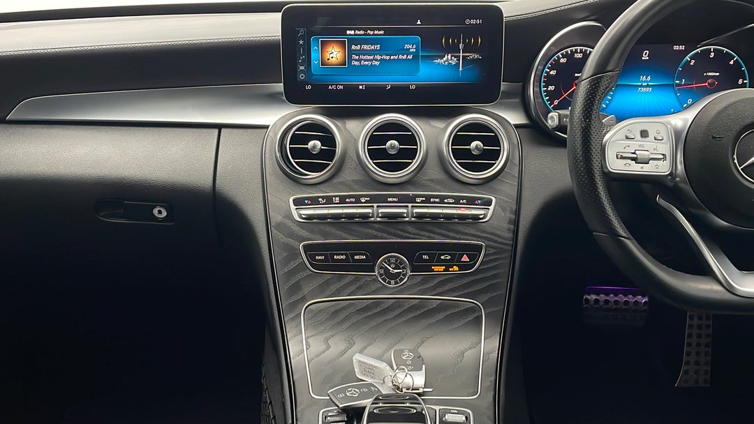 2018 Mercedes-benz C220 D, Automatic, 73593 km, Center Console