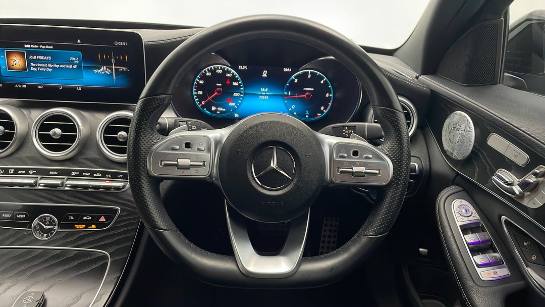 2018 Mercedes-benz C220 D, Automatic, 73593 km, Steering Wheel Close-up