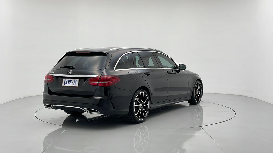 2018 Mercedes-benz C220 D, Automatic, 73593 km, Right Back Diagonal (45- Degree) View