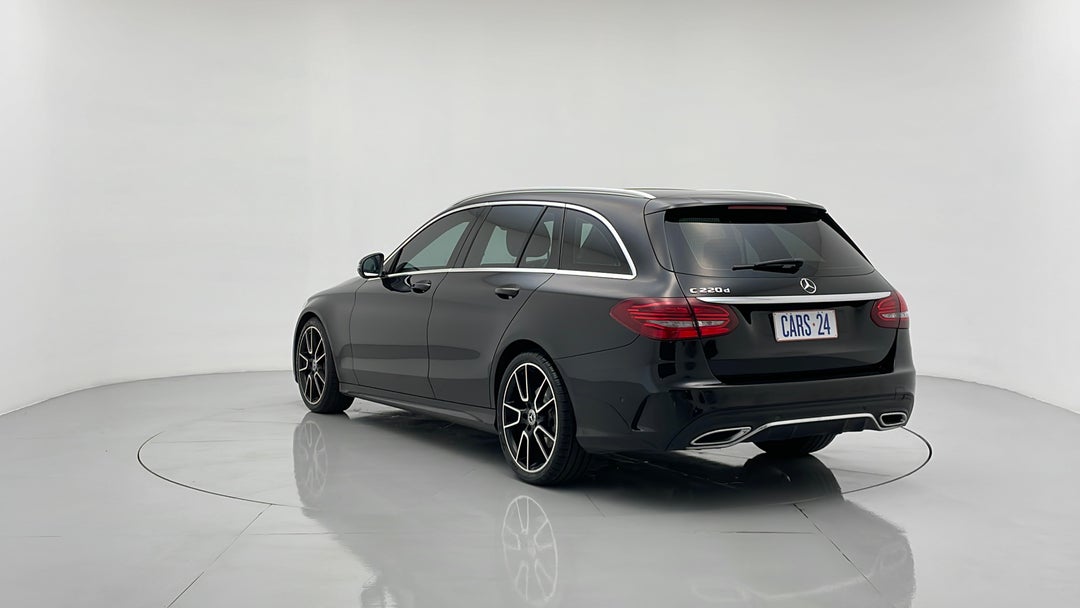 2018 Mercedes-benz C220 D, Automatic, 73593 km, Left Back Diagonal (45- Degree) View