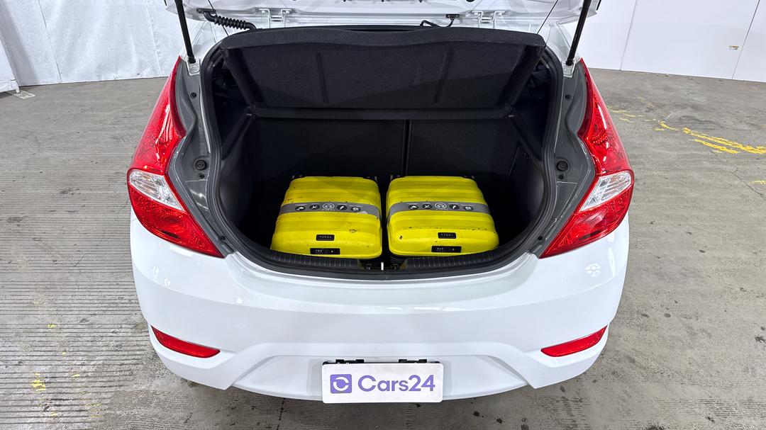 2018 Hyundai Accent Sport, Automatic, 80849 km, Boot Inside View with Luggage