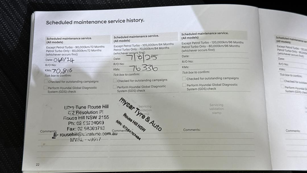 2018 Hyundai Accent Sport, Automatic, 80849 km, Service History