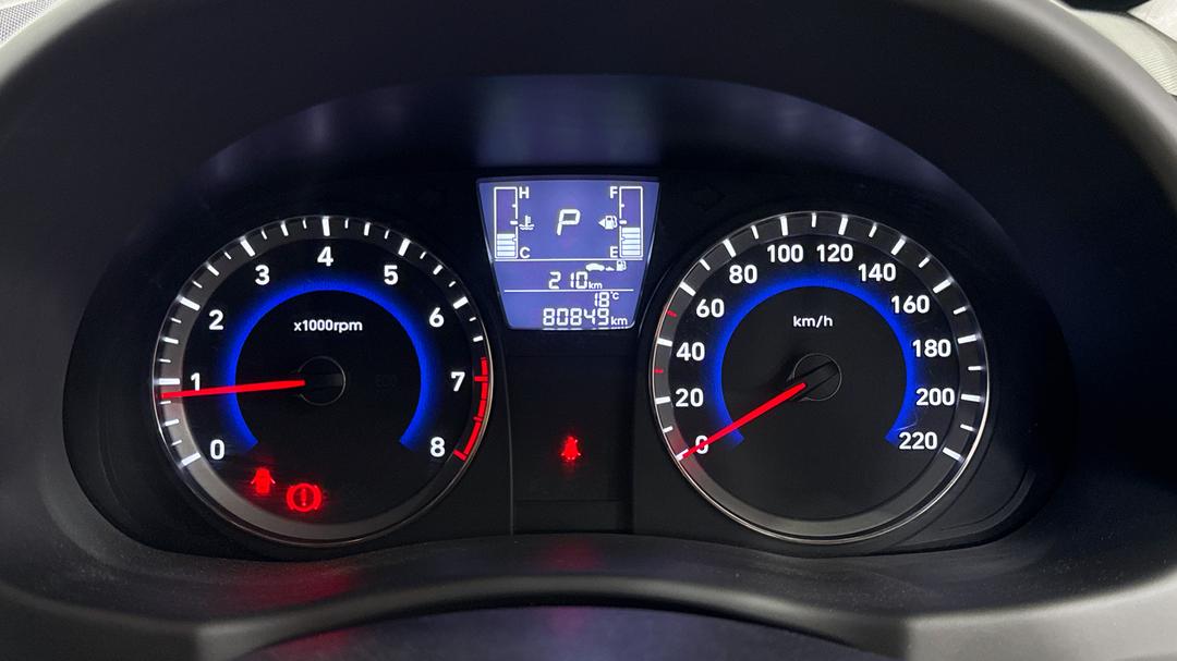 2018 Hyundai Accent Sport, Automatic, 80849 km, Odometer View