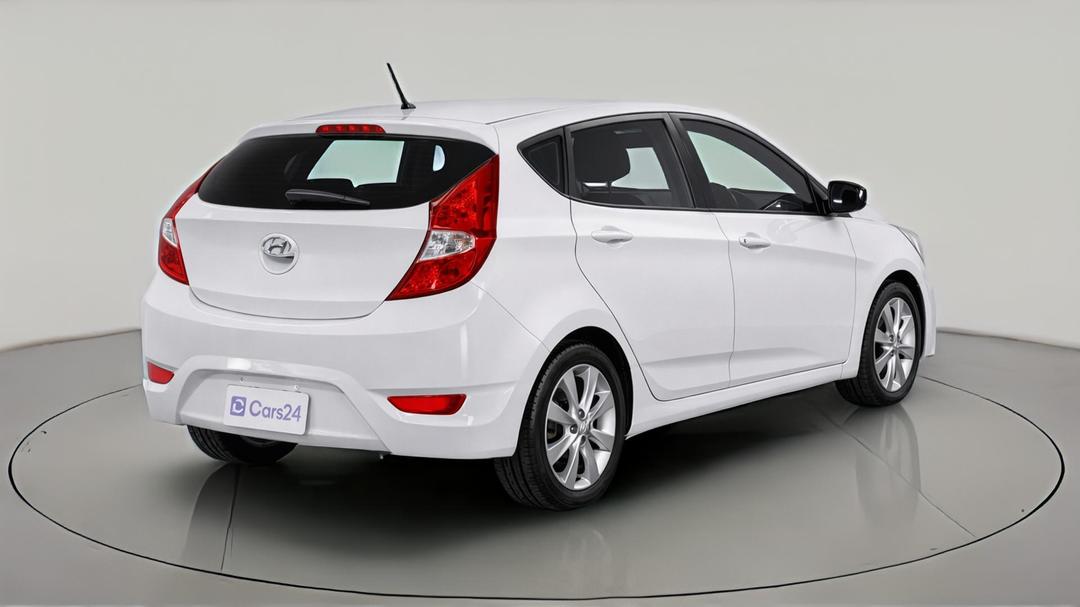 2018 Hyundai Accent Sport, Automatic, 80849 km, Right Back Diagonal (45- Degree) View