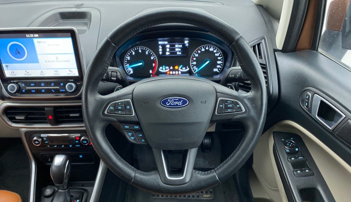 2020 Ford Ecosport 1.5 TITANIUM PLUS TI VCT AT, Petrol, Automatic, 8,692 km, Steering Wheel Close Up