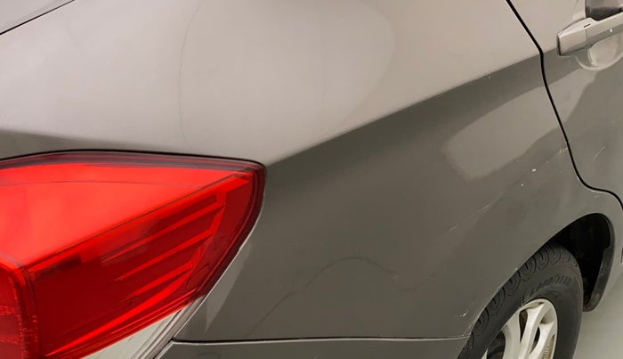 2015 Honda Amaze 1.2L I-VTEC SX, Petrol, Manual, 65,475 km, Right quarter panel - Slightly dented