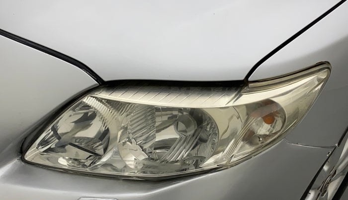 2010 Toyota Corolla Altis G PETROL, Petrol, Manual, 50,914 km, Left headlight - Faded