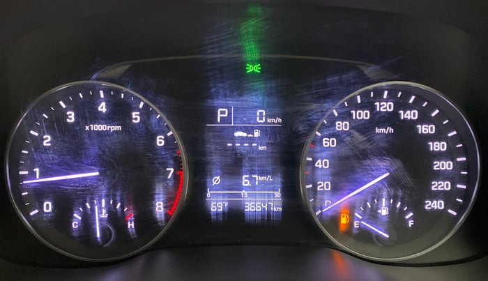 2017 Hyundai New Elantra 2.0 SX AT PETROL, Petrol, Automatic, 36,647 km, Odometer Image
