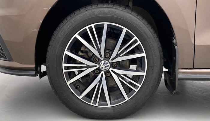 2020 Volkswagen Vento Highline 1.0 TSI MT, Petrol, Manual, 29,343 km, Left Front Wheel