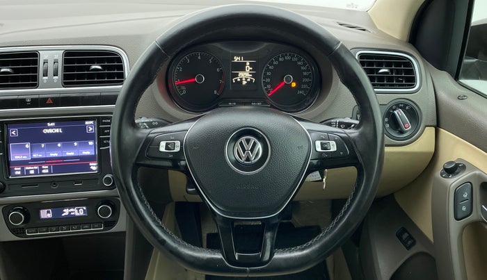 2020 Volkswagen Vento Highline 1.0 TSI MT, Petrol, Manual, 29,343 km, Steering Wheel Close Up