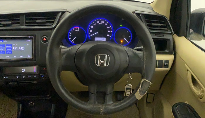 2017 Honda Amaze 1.2L I-VTEC E, Petrol, Manual, 55,312 km, Steering Wheel Close Up