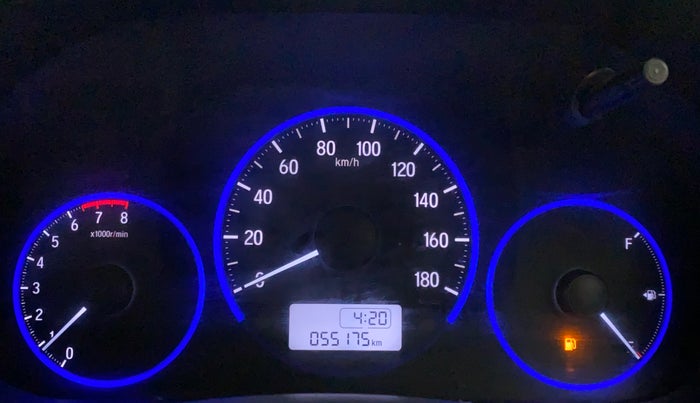 2017 Honda Amaze 1.2L I-VTEC E, Petrol, Manual, 55,312 km, Odometer Image