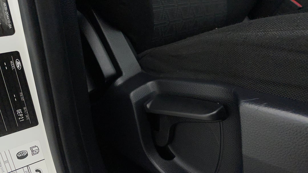 Drivers Side Adjustment Panel