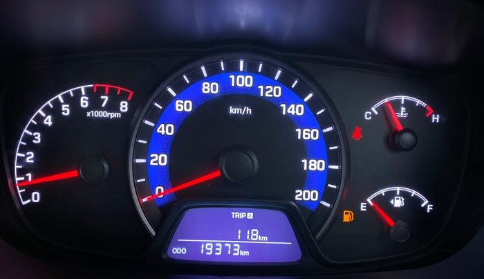 2014 Hyundai Xcent SX 1.2 OPT, Petrol, Manual, 19,361 km, Odometer Image