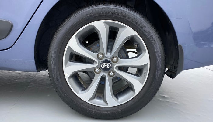 2014 Hyundai Xcent SX 1.2 OPT, Petrol, Manual, 19,361 km, Left Rear Wheel