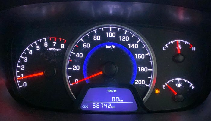 2016 Hyundai Grand i10 MAGNA 1.2 KAPPA VTVT, Petrol, Manual, 56,742 km, Odometer Image