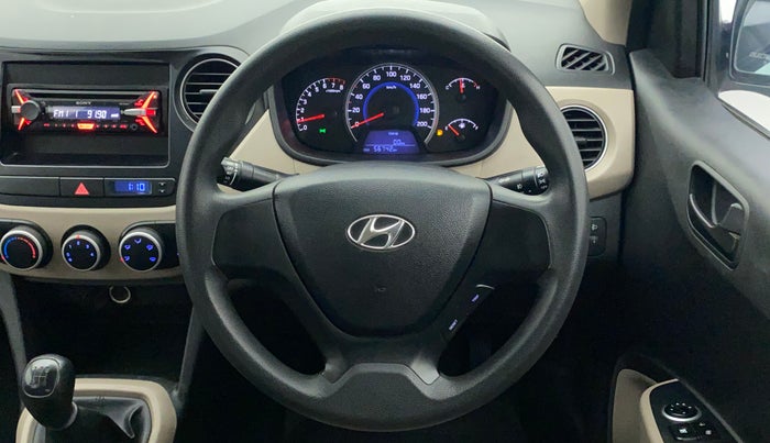 2016 Hyundai Grand i10 MAGNA 1.2 KAPPA VTVT, Petrol, Manual, 56,742 km, Steering Wheel Close Up