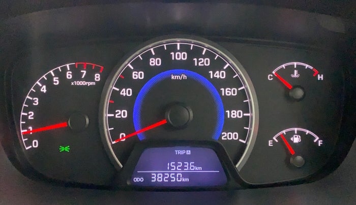 2016 Hyundai Grand i10 SPORTZ 1.2 KAPPA VTVT, Petrol, Manual, 38,212 km, Odometer View