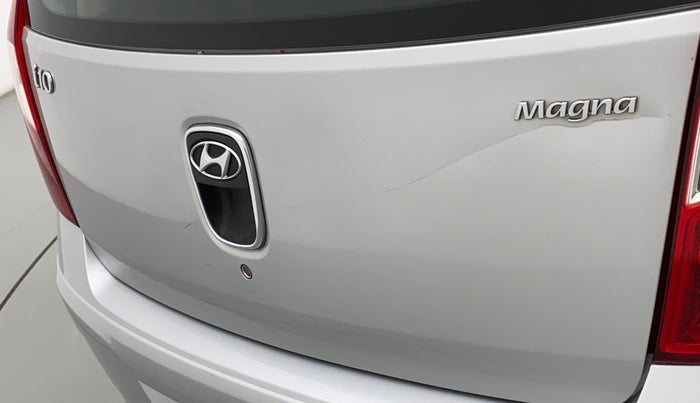 2014 Hyundai i10 MAGNA 1.1, Petrol, Manual, 27,048 km, Dicky (Boot door) - Minor scratches