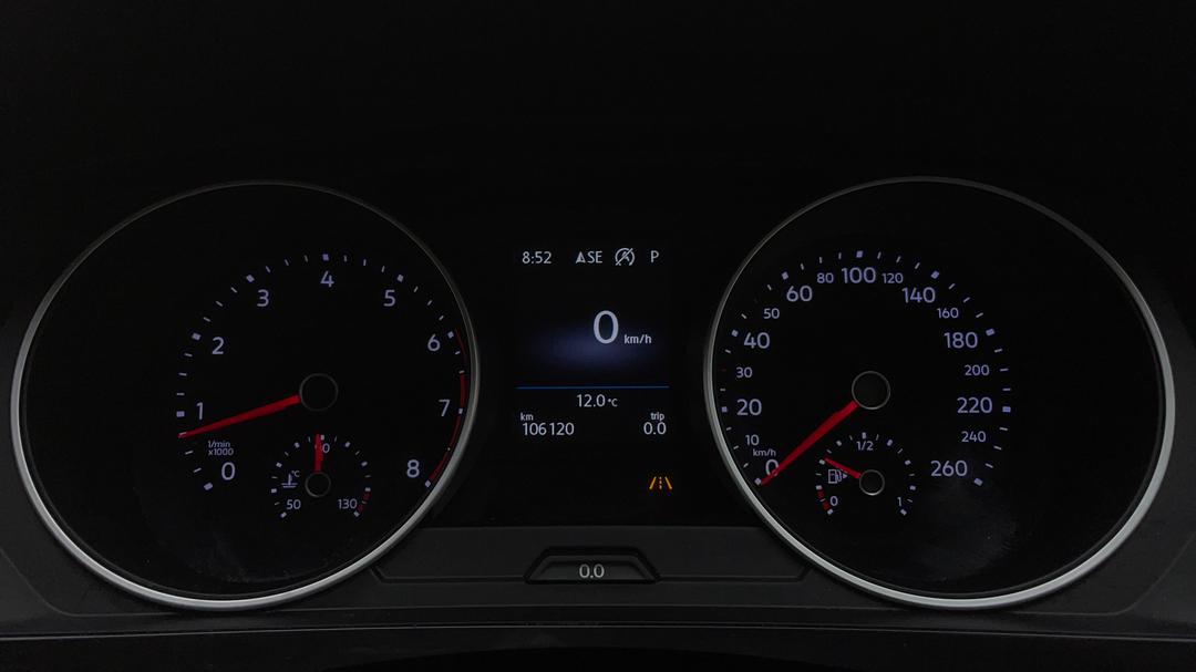 2017 Volkswagen Tiguan 132 Tsi Comfortline, Automatic, 106120 km, Odometer View