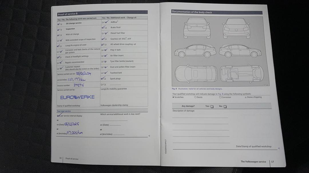2017 Volkswagen Tiguan 132 Tsi Comfortline, Automatic, 106120 km, Service History