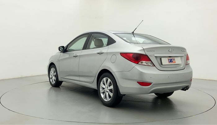 2012 Hyundai Verna FLUIDIC 1.6 SX CRDI, Diesel, Manual, 1,12,865 km, Left Back Diagonal
