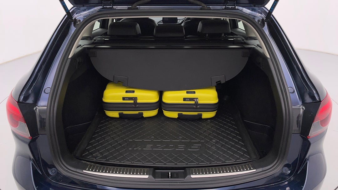 Boot Inside View with Luggage