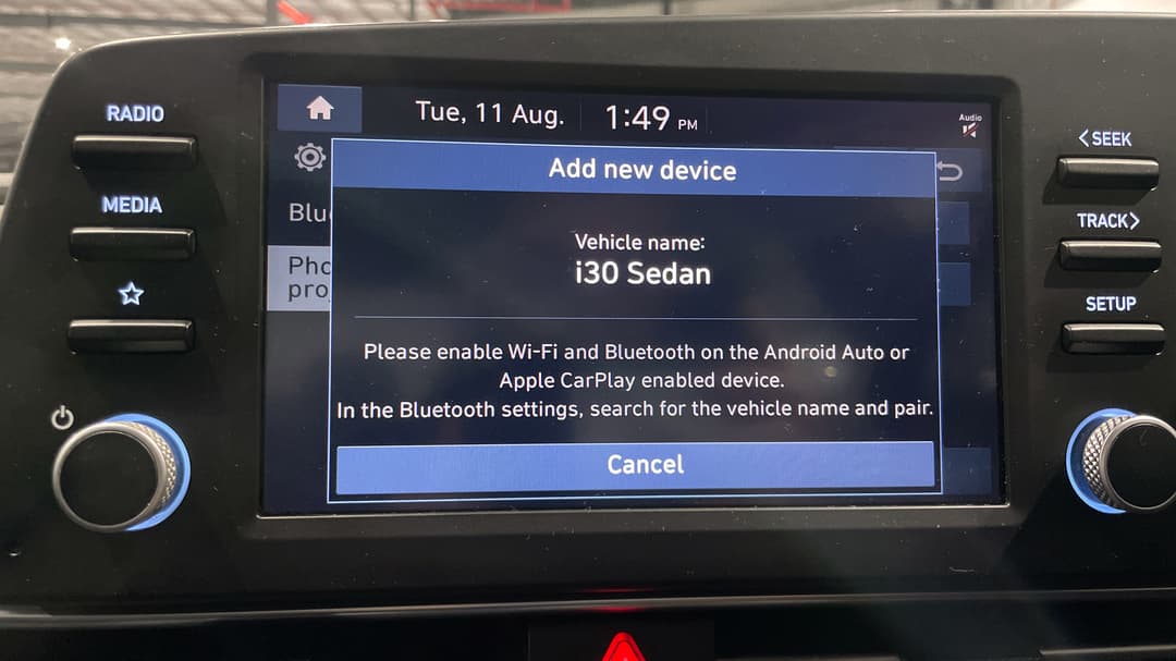 2021 Hyundai i30 Active, Automatic, 84435 km, Android/Apple Car Play