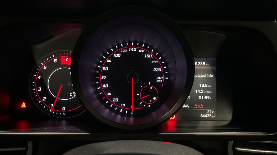 2021 Hyundai i30 Active, Automatic, 84435 km, Odometer View