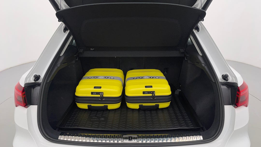 Boot Inside View with Luggage