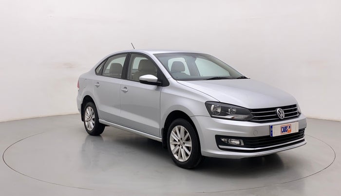 2016 Volkswagen Vento HIGHLINE PETROL AT, Petrol, Automatic, 38,304 km, Right Front Diagonal