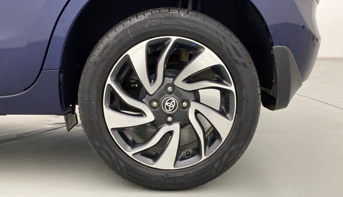 2020 Toyota Glanza V MT PETROL, Petrol, Manual, 25,292 km, Left Rear Wheel