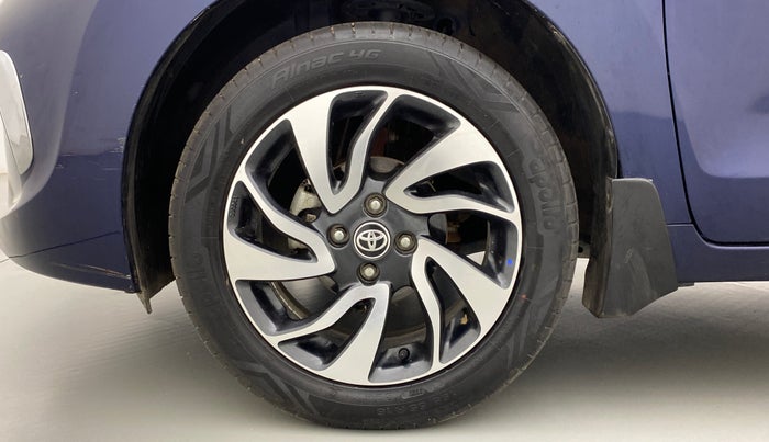2020 Toyota Glanza V MT PETROL, Petrol, Manual, 25,292 km, Left Front Wheel