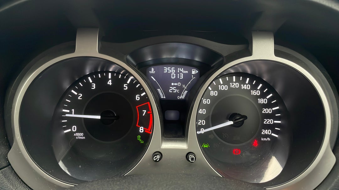2018 Nissan Juke Ti-s (fwd), Manual, 35614 km, Odometer View