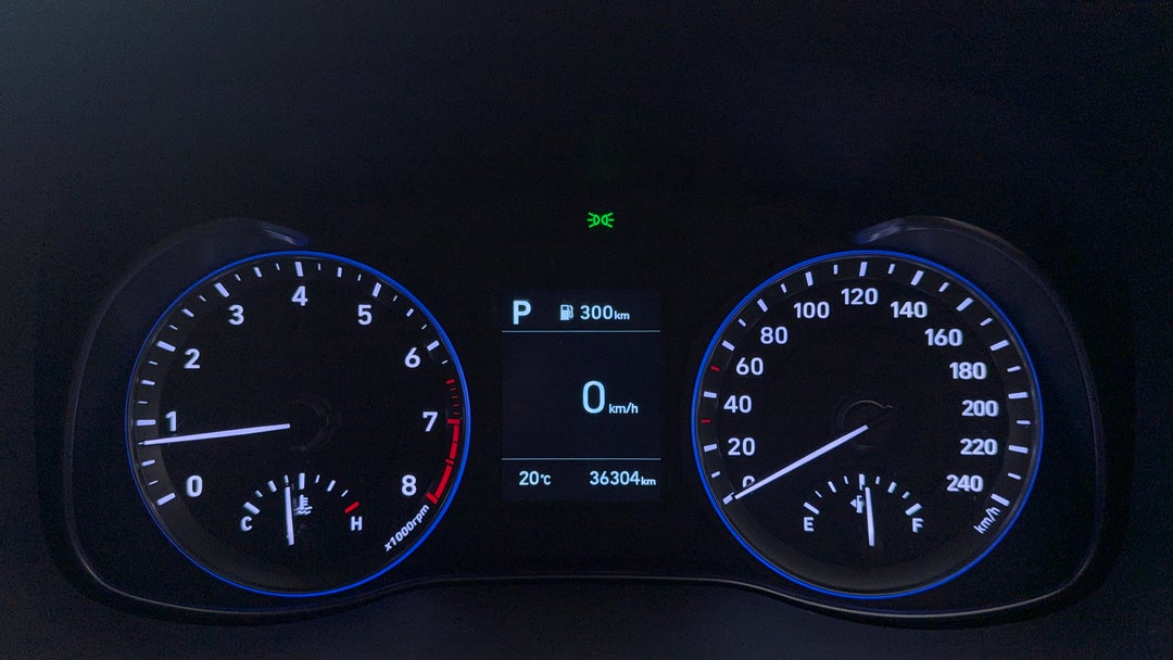 2019 Hyundai Kona Elite (FWD), Automatic, 36304 km, Odometer View