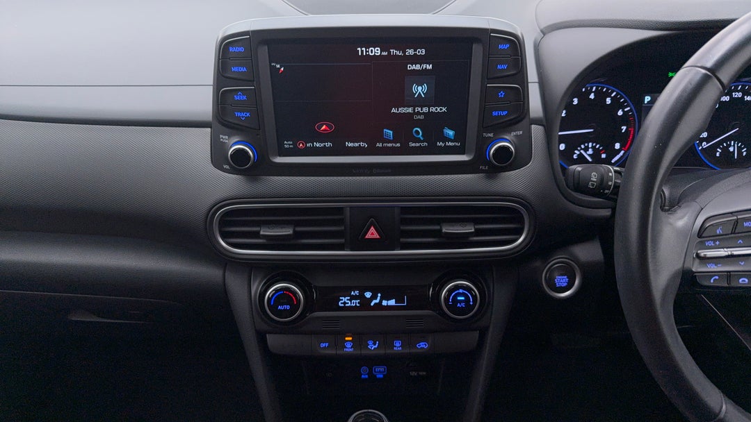 2019 Hyundai Kona Elite (FWD), Automatic, 36304 km, Center Console
