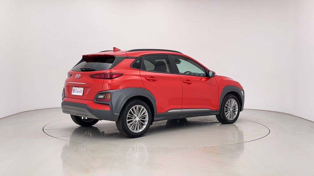 2019 Hyundai Kona Elite (FWD), Automatic, 36304 km, Right Back Diagonal (45- Degree) View