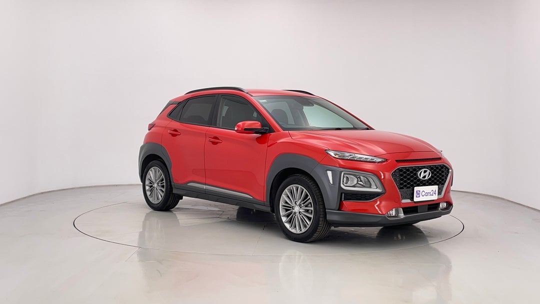 2019 Hyundai Kona Elite (FWD), Automatic, 36304 km, Right Front Diagonal (45- Degree) View