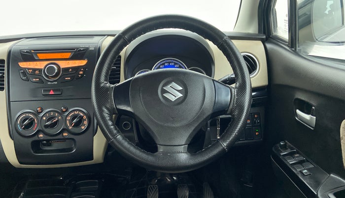 2018 Maruti Wagon R 1.0 VXI, Petrol, Manual, 16,892 km, Steering Wheel Close Up