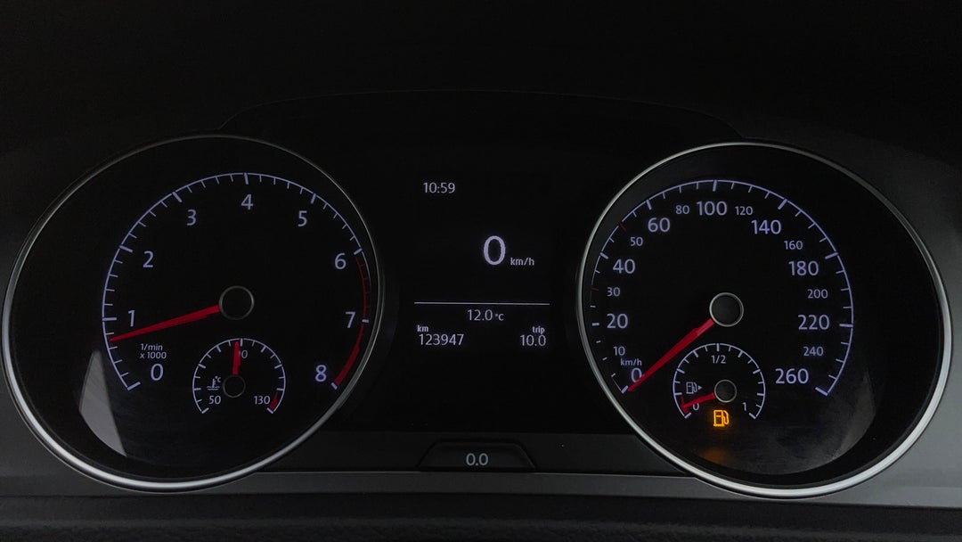 2016 Volkswagen Golf 92 Tsi Trendline, Manual, 123947 km, Odometer View