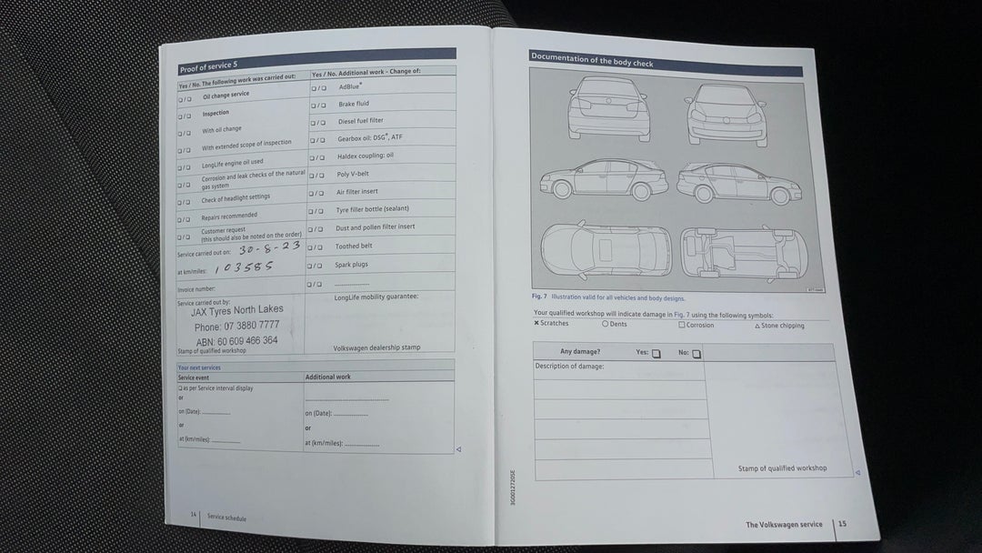2016 Volkswagen Golf 92 Tsi Trendline, Manual, 123947 km, Service History