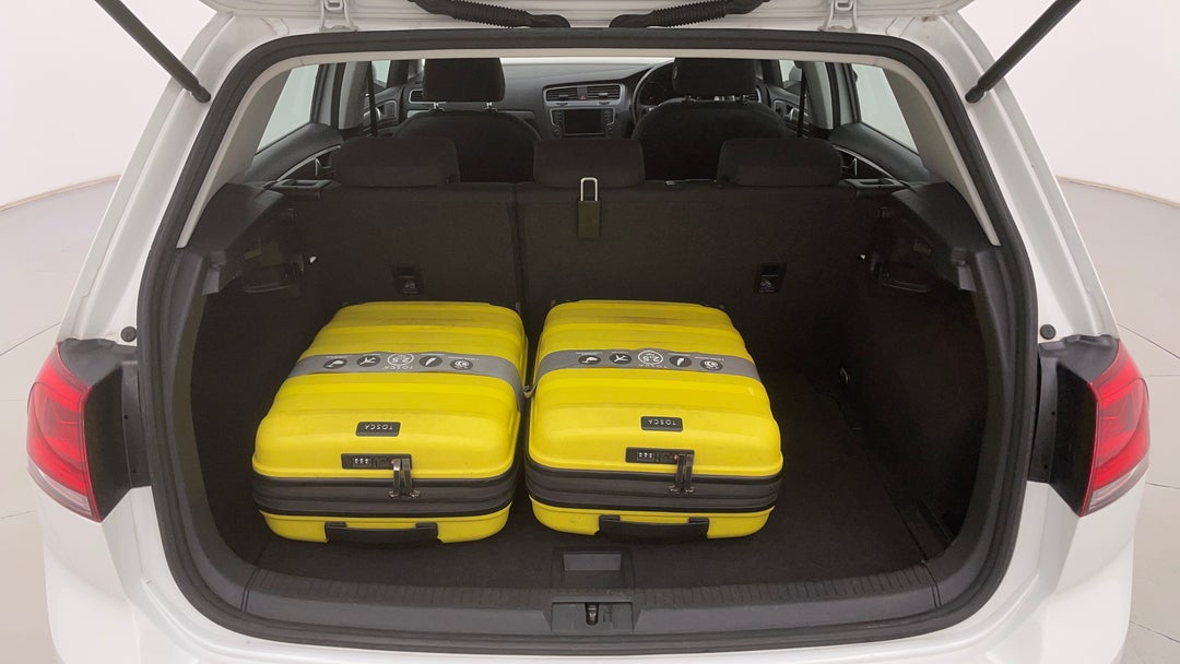 2016 Volkswagen Golf 92 Tsi Trendline, Manual, 123947 km, Boot Inside View with Luggage