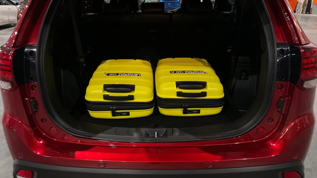 2020 Mitsubishi Outlander Black Edition 7 Seat (2WD), Automatic, 94023 km, Boot Inside View with Luggage