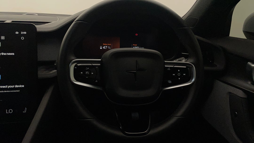 2022 Polestar 2 Long Range Dual Motor 78kwh, Automatic, 46395 km, Steering Wheel Close-up